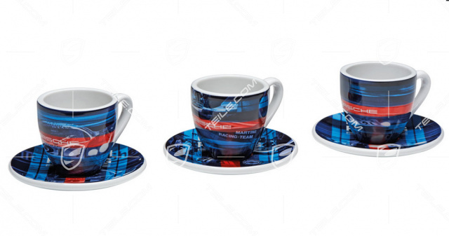 Espressotassen 3er Set – Limited Edition – MARTINI RACING