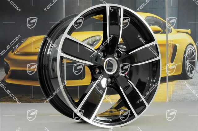 20" Felga Carrera Sport, 8,5J x 20 ET49, czarny wysoki połysk