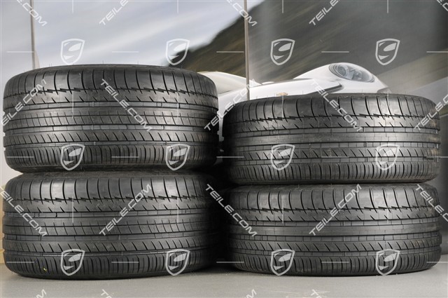 20-inch Panamera Sport summer wheel set, 2 x 9,5J x 20 ET 65 + 2 x 11,5 J x 20 ET 63 + NEUE Michelin tyres 255/40 ZR20 + 295/35 ZR20