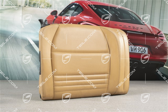 Notsitzrückenlehne / Rücksitz / Rückenlehne, Hinten, Kunstleder, Savannabeige, Coupe, R