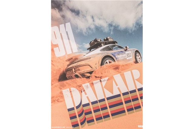 3 Poster-Set – 911 Dakar / Neu / Accessories / H. 911