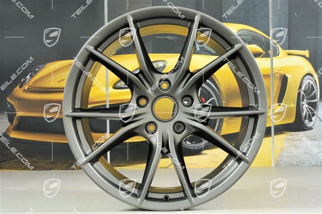 20" Felga Carrera S (IV), 11J x 20 ET56, do 991.2 C4/C4S / do użytku z zimowymi oponami, kolor: platynowy satyna