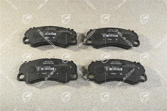 Spyder RS, Klocki hamulcowe, PCCB, przednie, L+R