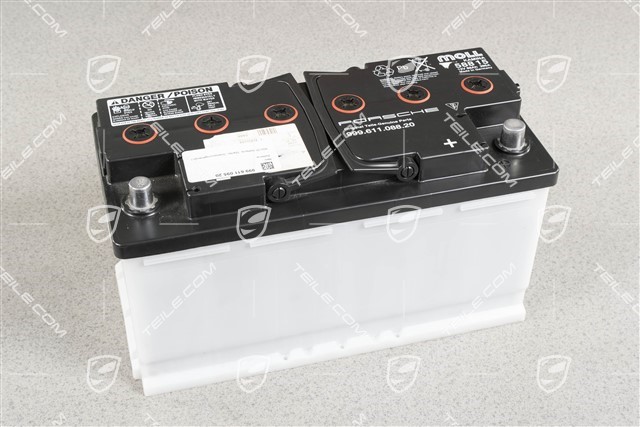 Batterie L=353mm B=175mm H=190mm, 12V, 95Ah / Neu / Cayenne 955  / 902-05 Batterie, Starter, Drehstromgenerator / 99961109520