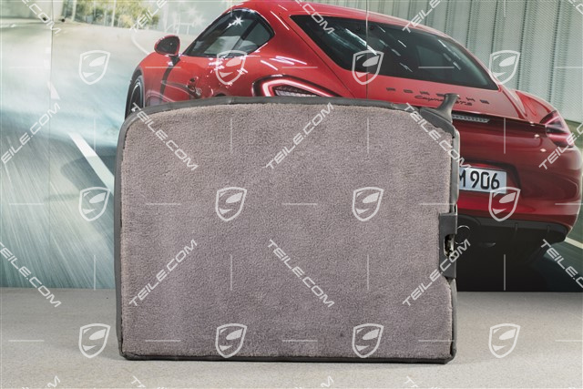 Notsitzrückenlehne, Raffleder, spacegrau, Cabrio, R