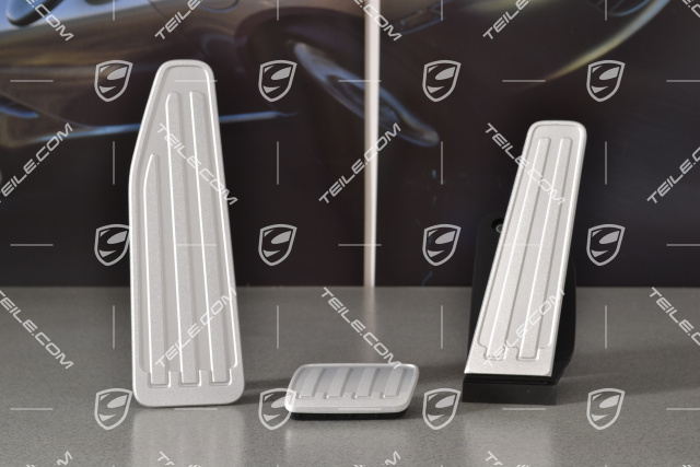 Pedalkappe Fußstütze Satz, Aluminium, PDK Getriebe
