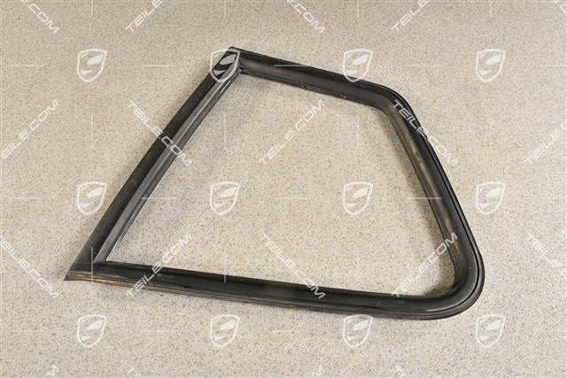 Sealing frame for rear quarter glass, R