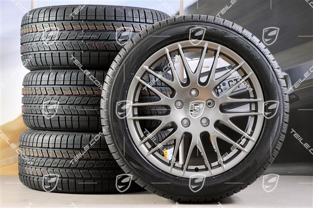 20-inch RS Spyder winter wheel set, wheels 9J x 20 ET 57 + winter tyres Pirelli Scorpion Ice & Snow, 275/45 R 20 110V XL M+S, without TPM