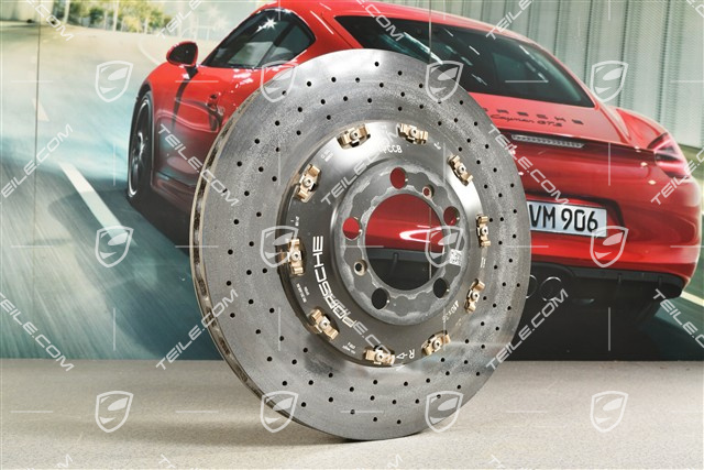 PCCB Ceramic brake disc, GT3/GT3RS/GT2RS, a little damaged, R