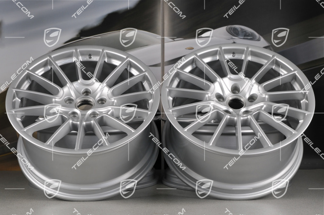 21-inch Cayenne SportPlus wheel set, 10Jx21 ET50 + 10Jx21 ET45