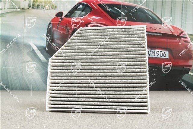 Pollen filter, activated-carbon filter / new / Macan / 813-20 Particle  filter, cowl panel cover / PAB81943910 