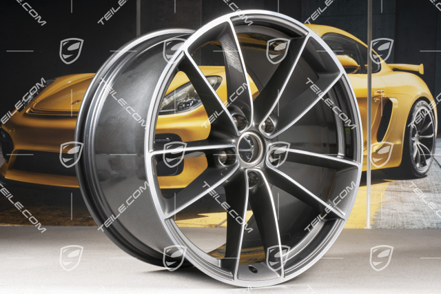 20+21-inch wheel rim set Carrera Classic, rims: front 8,5J x 20 ET53 + rear 11,J x 21 ET67