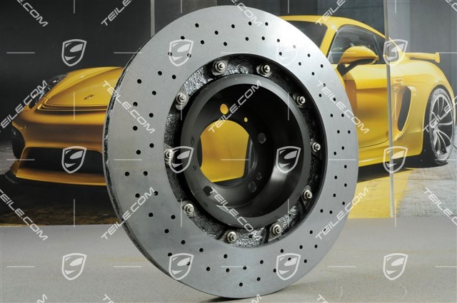 PCCB ceramic brake disc, C2 / C2S / C4 / C4S / Turbo, R