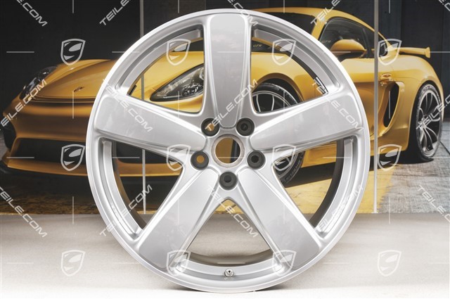 19-inch wheel rim "SportClassic", 9J x 19 ET21, GT Silver Metallic