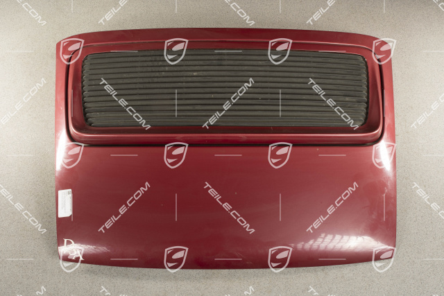 Rear deck lid (engine lid), set (incl. spoiler, drive and other small pieces)