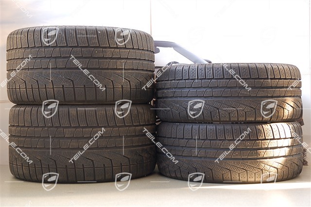 19-inch Carrera S winter wheels, C2 / C2S, wheels: 8J x 19 ET57 + 11J x 19 ET 67, tyres: 235/35 R19 + 295/30 R19