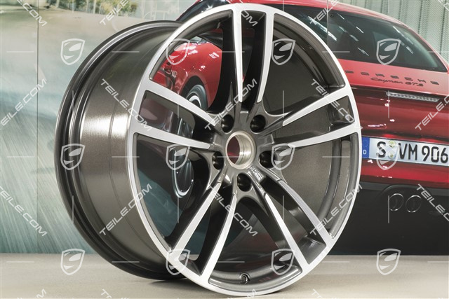 21" Felga Cayenne Turbo, 11J x 21 ET49, Titanium