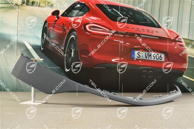 Rear bumper spoiler / lower part trim, Sport Design, R