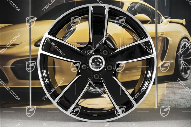 20" Felge Carrera Sport, 11,5J x 20 ET56, czarny wysoki połysk