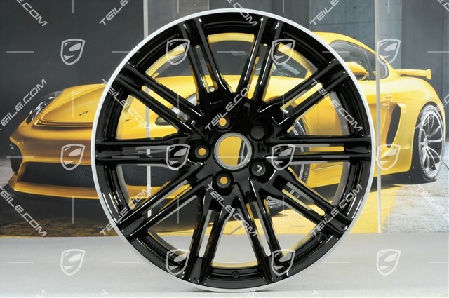 21-inch Sport Edition wheel, 10J x 21 ET50, black high gloss