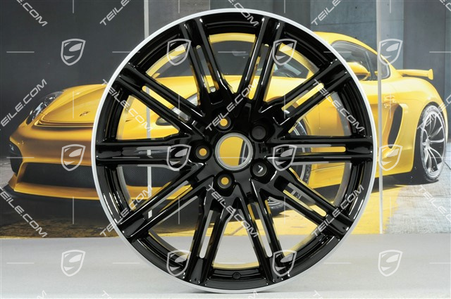 21" Felge Sport Edition, 10J x 21 ET50, schwarz hochglanz