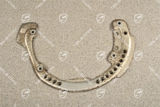 Rear axle disc brake protective plate, R