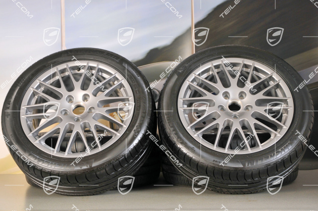 20-inch RS Spyder Design summer wheel set, wheel rims 9J x 20 ET 57 + Michelin summer tyres 275/45 R20, with TPMS