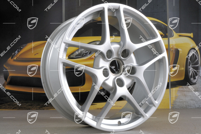 19-inch Carrera S II (Facelift) wheel set, 8J x 19 ET57 + 11J x 19 ET51, for C4 / C4S / Targa4 / Targa4S