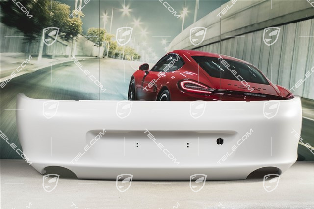 Rear bumper lining