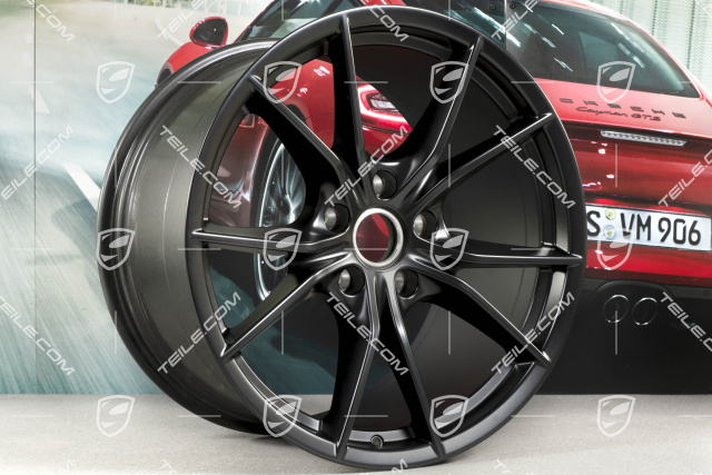 20" Felge Carrera S (IV), 11,5J x 20 ET56, Schwarz-Matt