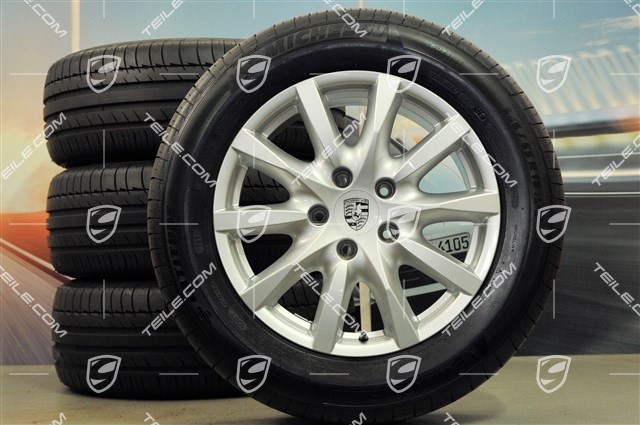 18" Cayenne Sommerräder Satz, Felgen 8J x 18 ET53 + Reifen Michelin 255/55 R18