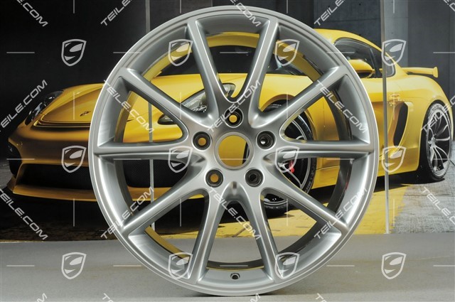 20-inch Cayenne Design wheel rim set, 10,5J x 20 ET64 + 9J x 20 ET50