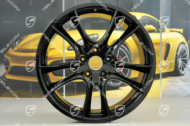 21-inch Cayenne Sport / GTS wheel rim, 10Jx21 ET50, in black