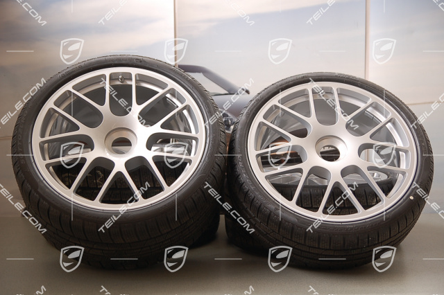 19-inch winter wheel set, RS Spyder, central locking, wheels: 8,5J x 19 ET56 + 11J x 19 ET51 + NEW winter tyres: 235/35 R19 + 295/30, without TPM