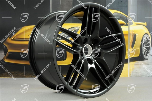 20-inch wheel, Sport Design, 11J x 20 ET52, in black satin-mat