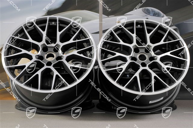 20-inch RS-Spyder Design wheel set, titanium, 9J x 20 ET 26 + 10J x 20 ET19