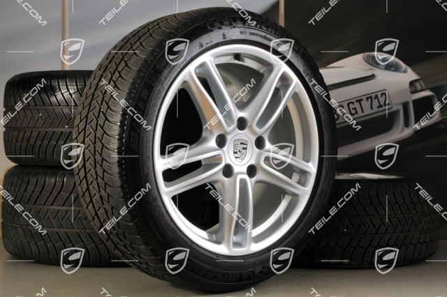 19-inch TURBO winter wheel set, wheels 9J x 19 ET 60 + 10J x 19 ET61 + Michelin winter tyres 255/45 R19+285/40 R19, TPMS sensors