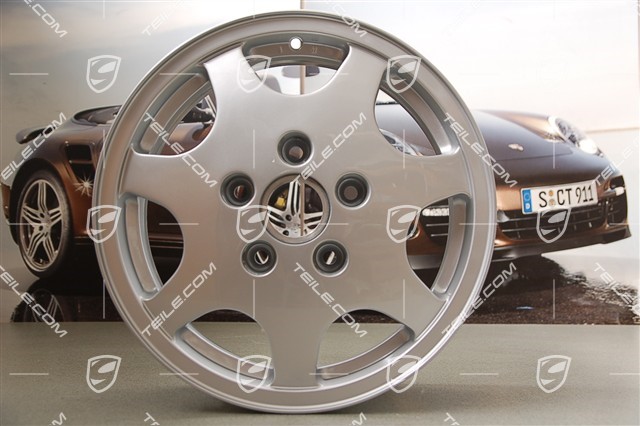 16-inch Design 90 wheel set, front 6J x 16 ET52,3 + rear 8J x 16 ET52,3