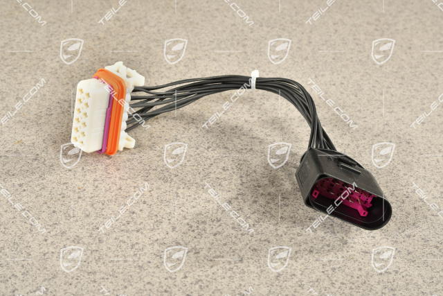 Wiring harness, headlamp, L=R