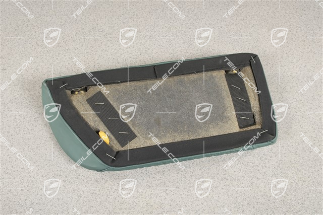 Rear / back seats, Lumbar support, Draped leather, Nephrite green, Convertible, R