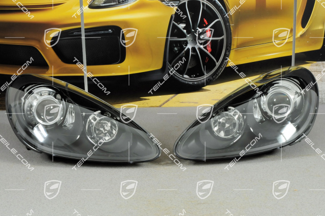 Xenon headlights, aut. dynamic headlight height adjustment, SportDesign Package, BLACK inside panel, set (L+R)