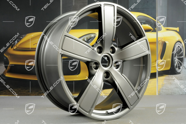 20" Felge Carrera Sport, 8,5J x 20 ET49, Platinum-Seidenmatt