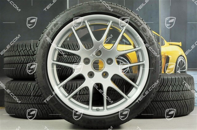 20-inch RS Spyder winter wheel set, wheels: 9,5J x 20 ET65 + 10,5J x 20 ET65 + NEW Michelin Pilot Alpin 4 winter tyres, 255/40 R20 + 285/35 R20, with TPM