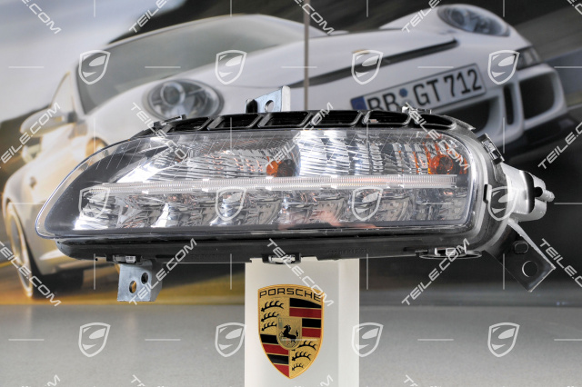 Additional headlight, LED daytime running light, L