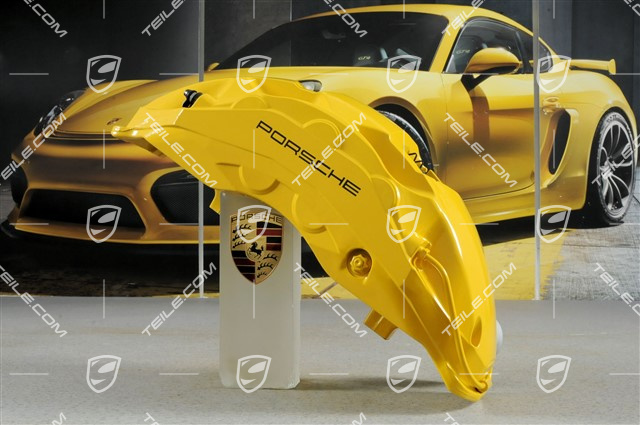 PCCB brake calliper, yellow, L PCCB brake calliper, yellow, L