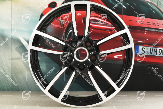 20-inch wheel rim, Cayenne Sport, 9J x 20 ET50, black high gloss