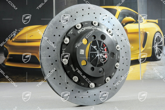 PCCB Ceramic brake disc set, 2x front + 2x rear, 991 GT3/GT3RS/GT2RS