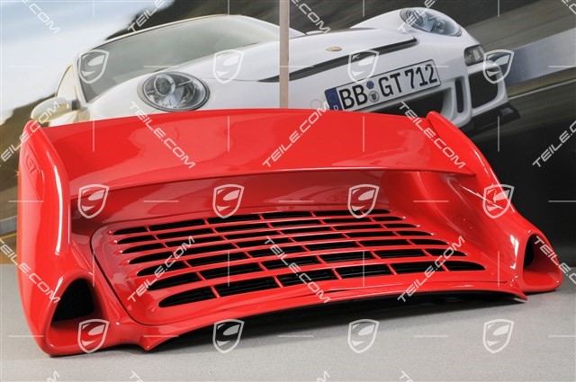 Aero Kit GT2 - Rear spoiler with air inlets, 2-piece set, with 2x grills