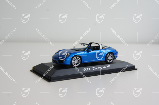 TEILE.COM | Porsche 911 (991) Targa 4, blau, 1:43 / new / Accessories ...