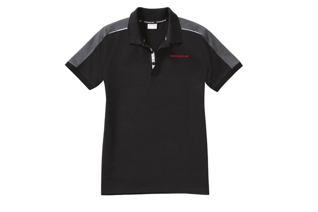 Racing Collection, Polo-Shirt, Men, black/grey, M 48/50